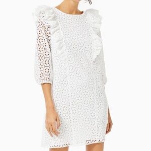 White eyelet Lilly Pulitzer Dress PRICE Drop!!!